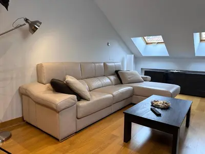 Zona de estar de Apartamento Gran Vía - PARKING GRATIS