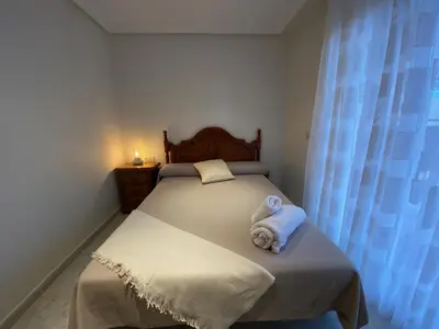 Cama o camas de una habitación en LA CASA DEL CUCO