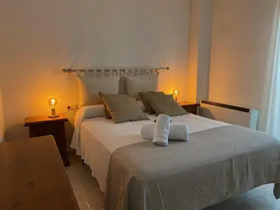 Cama o camas de una habitación en LA CASA DEL CUCO