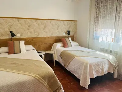 Cama o camas de una habitación en casa camino real