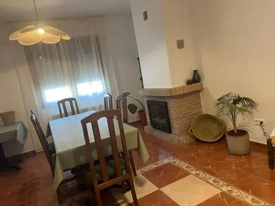 Zona de estar de casa camino real