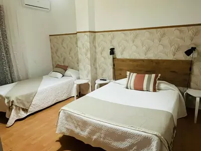 Cama o camas de una habitación en casa camino real
