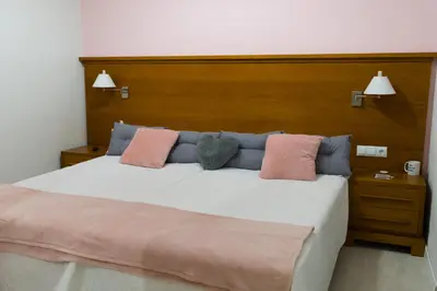 Cama o camas de una habitación en Imperial Merida