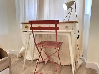 Cama o camas de una habitación en La Casita de Tita