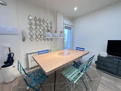 Zona de estar de La Casita de Tita