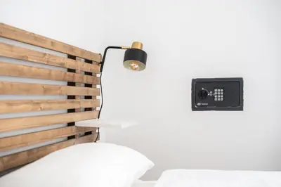 Cama o camas de una habitación en Apartamentos GEMINA