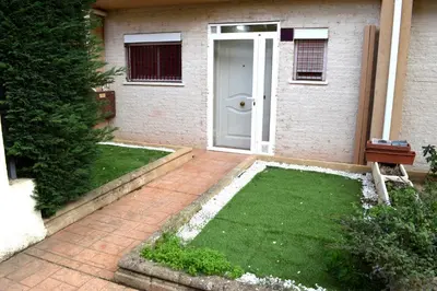 Jardín al aire libre en Vistas Río Tormes Huerta Otea