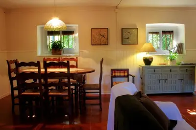 Zona de estar de Casa Rural Luna