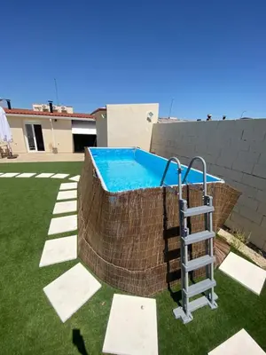 Piscina en o cerca de APARTAMENTO RURAL MIRADOR DE SIERRA BERMEJA