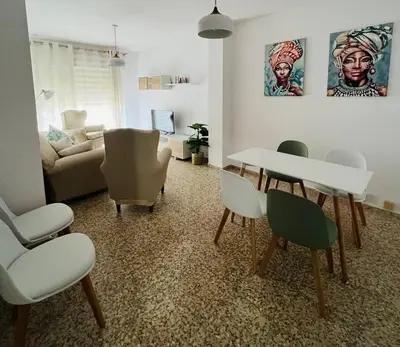 Zona de estar de Apartamento Almazara