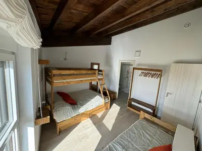 Cama o camas de una habitación en Alameda Amable