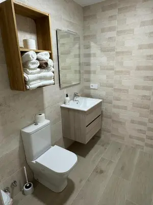 Un baño de Alameda Amable