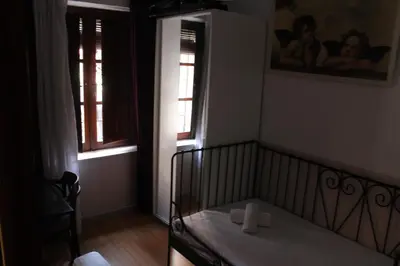 Cama o camas de una habitación en Aires de gredos/bajo