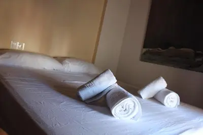 Cama o camas de una habitación en Ático aires de gredos