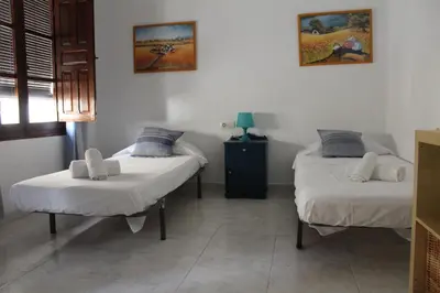 Cama o camas de una habitación en Aires de gredos/primero