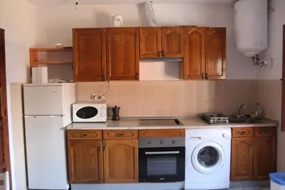 Una cocina o zona de cocina en Aires de gredos/primero