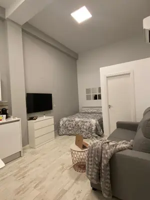 Una televisión o centro de entretenimiento en Apartamento SAGESA