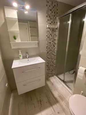 Un baño de Apartamento SAGESA
