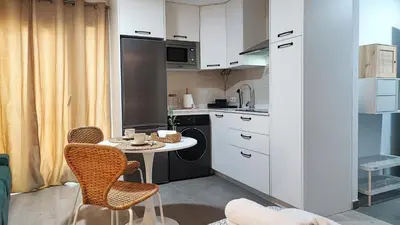 Una cocina o zona de cocina en Alojamientos Rurales Las Candelas