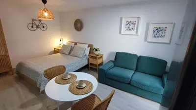 Cama o camas de una habitación en Alojamientos Rurales Las Candelas