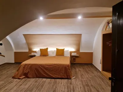Cama o camas de una habitación en Casa Palacio El Trasquilon