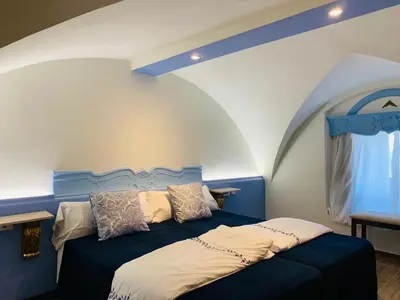 Cama o camas de una habitación en Casa Palacio El Trasquilon
