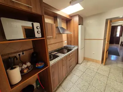 Una cocina o zona de cocina en La Casita del Arco de San Andrés