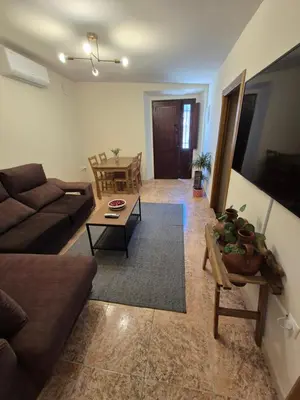 Zona de estar de La Casita del Arco de San Andrés