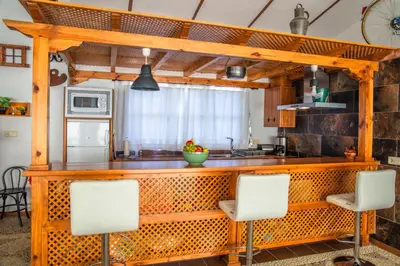 Una cocina o zona de cocina en Apartamento Loft La Encina