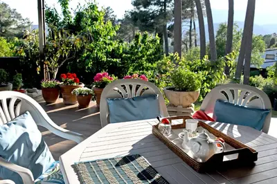 Jardín al aire libre en AfriKana