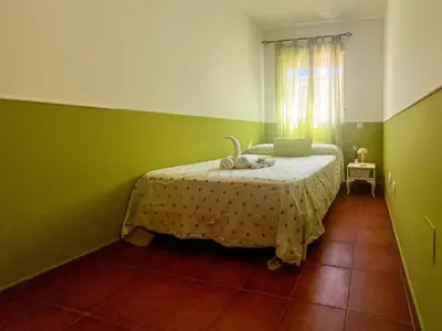 Cama o camas de una habitación en Casa en sierra de gredos piscina privada