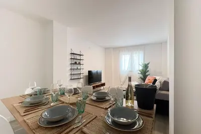 Zona de estar de Apartamentos Gredos 001