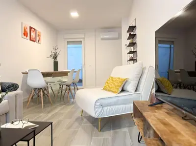 Zona de estar de Apartamentos Gredos 101