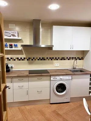 Una cocina o zona de cocina en APARTAMENTOS TURíSTICOS MONTASOL 2