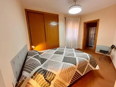 Cama o camas de una habitación en APARTAMENTOS TURíSTICOS MONTASOL 2