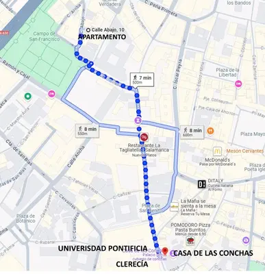 Plano de Alojamiento Abajo10 Centro