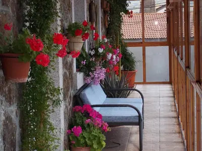 Zona de estar de Casa Rural La Esmeralda