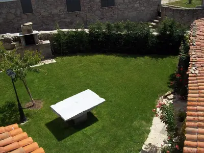 Jardín al aire libre en Casa Rural La Esmeralda