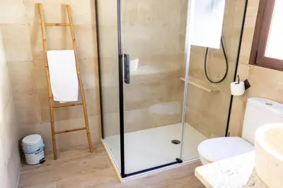 Un baño de Casa Rural Madre Maravillas