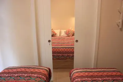 Cama o camas de una habitación en Encanto Celta, súper céntrico con parking incluido