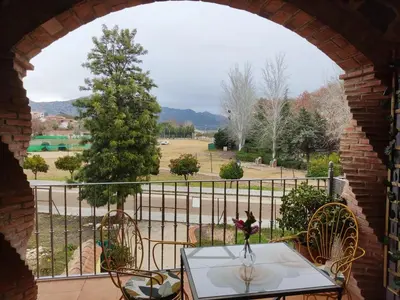 Vista general de una montaña o vista desde el apartamento