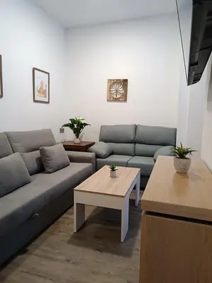 Zona de estar de Apartamentos turisticos Avila Puerta de San Vicente 0-2