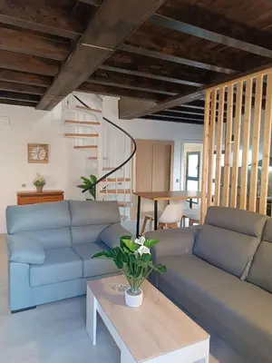 Zona de estar de Apartamentos turisticos Ávila Puerta del Mariscal 1-1