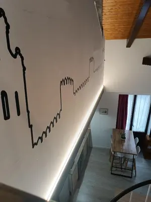 Zona de estar de Apartamentos turisticos Ávila Puerta de Los Leales 1-2