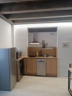 Una cocina o zona de cocina en Apartamentos turisticos Ávila Puerta del Puente 1-3