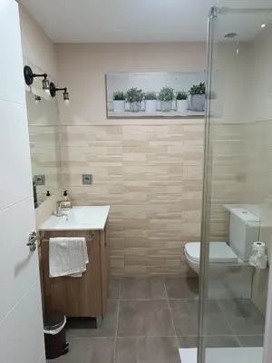 Un baño de Apartamentos turisticos Ávila Puerta del Puente 1-3