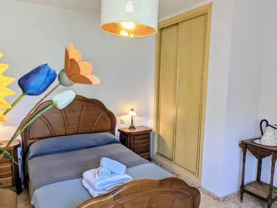 Cama o camas de una habitación en Casa Alba