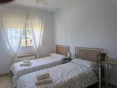 Cama o camas de una habitación en Casa Alba