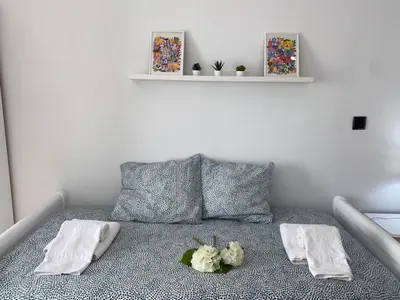 Cama o camas de una habitación en Apartamento Soltova