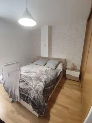 Cama o camas de una habitación en Casa Tatas Precioso piso recién reformado
